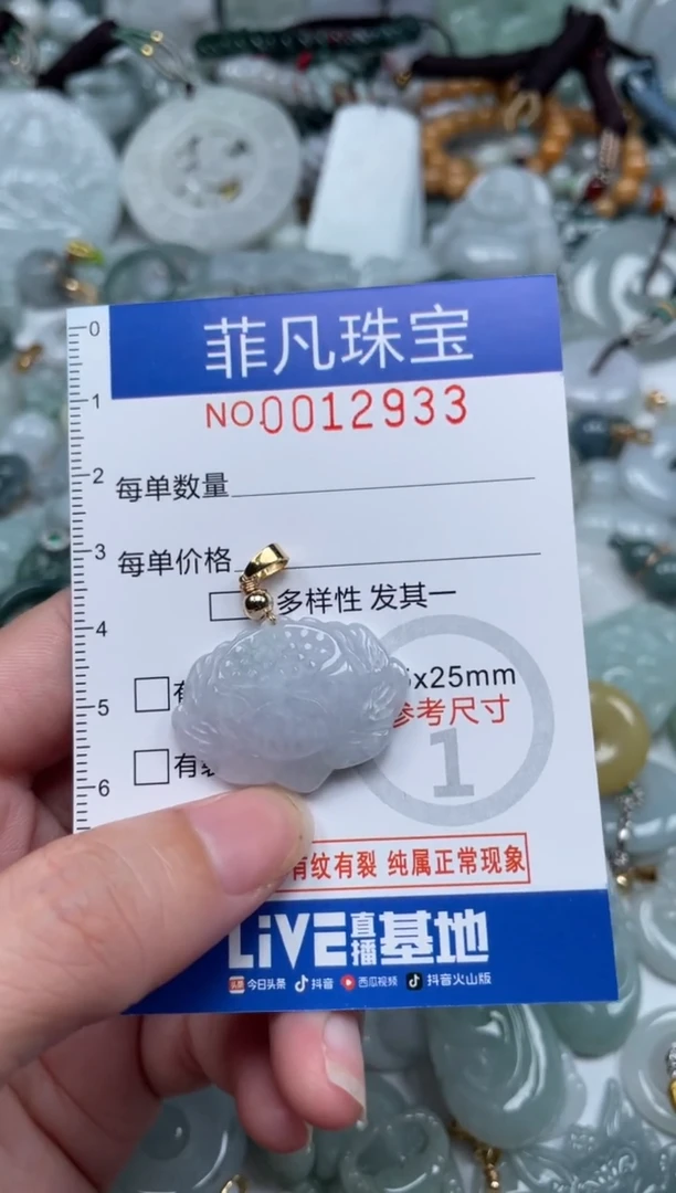 颈饰未镶嵌翡翠12933