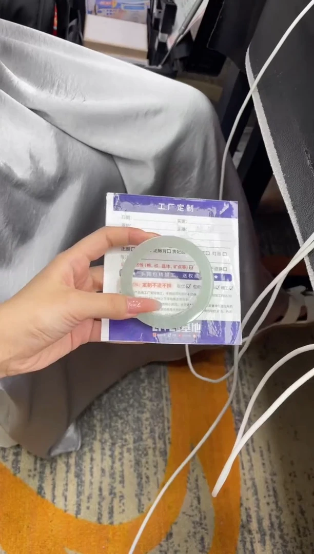未镶嵌手镯定制翡翠婧*定制手镯WHZB2/DZS