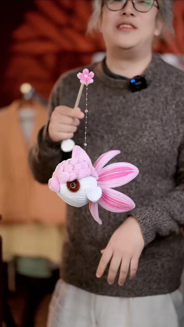 【闪购商品】织绣【随机发】手工绒花工艺花灯