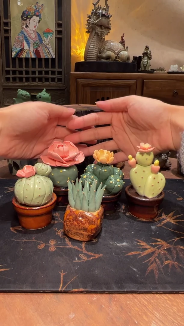 瓷片设计师款手工手作