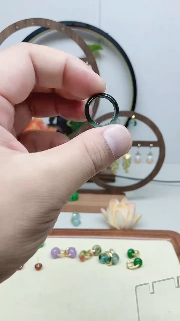 未镶嵌翡翠耳饰162号