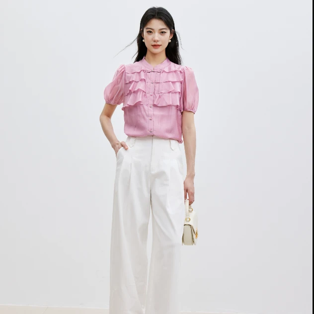 【达人专属】衣香丽影新款衬衫140521308