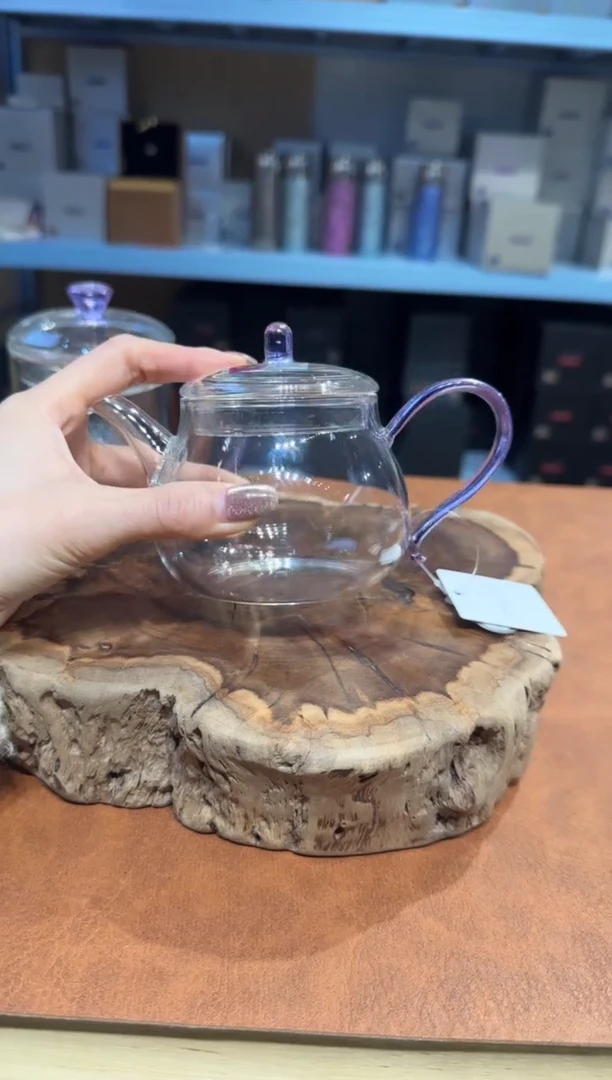 禾器青云壶浅紫色