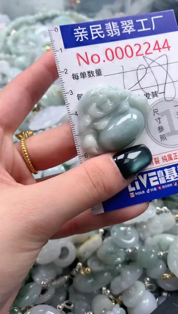 翡翠未镶嵌吊坠(不含链)2244