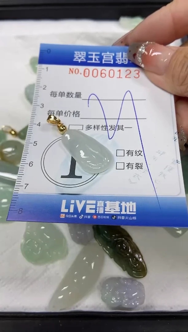 【闪购商品】翡翠颈饰未镶嵌闪购商品0060123