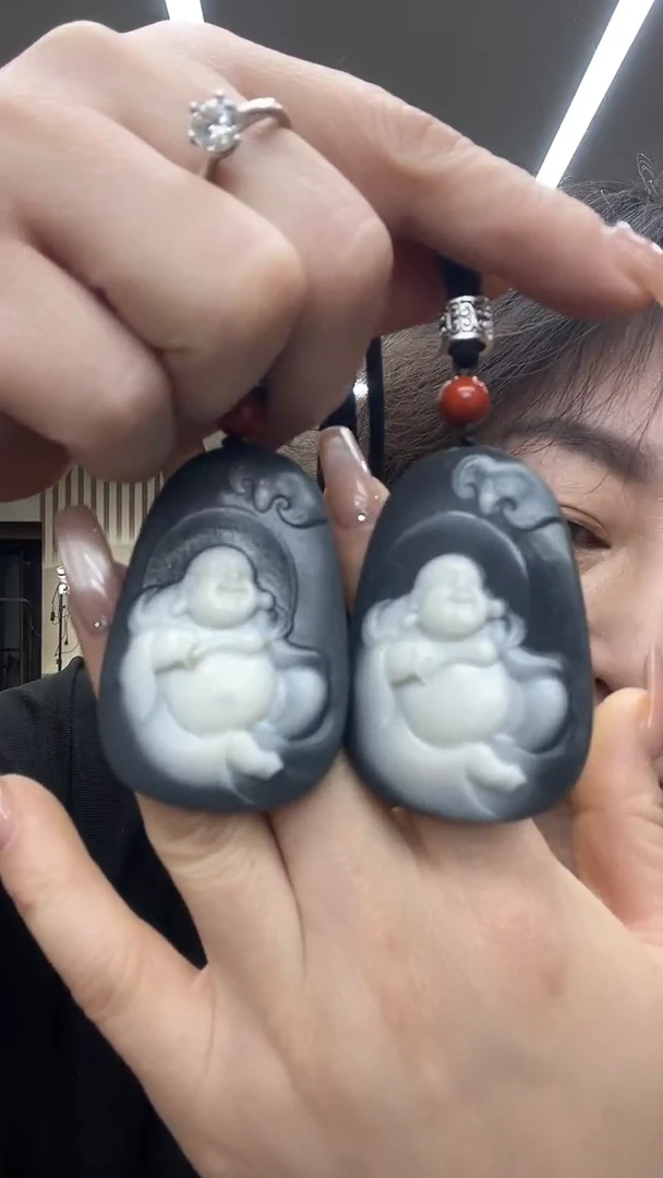 未镶嵌和田玉挂件佛公多样式发货随机发一