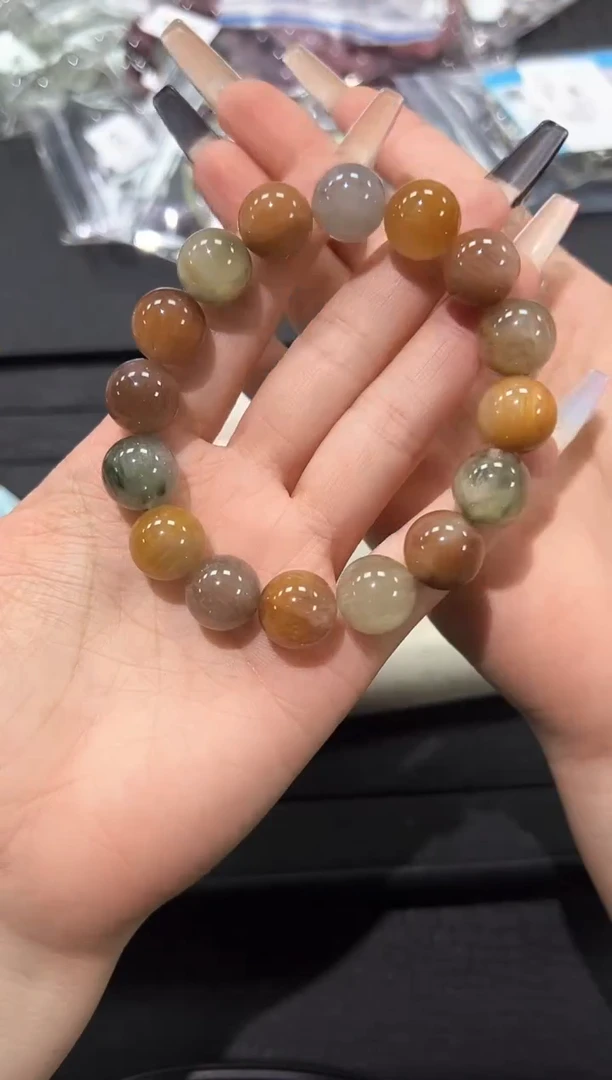 水晶手串未镶嵌74e多样性发其一【1条】默认微瑕