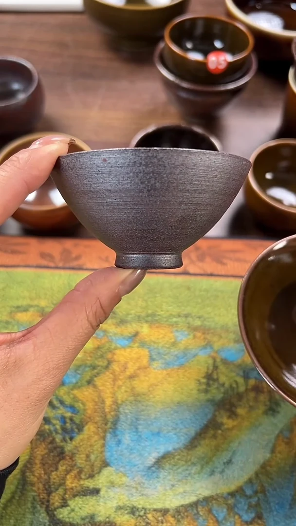 粗泥裸烧的主人杯