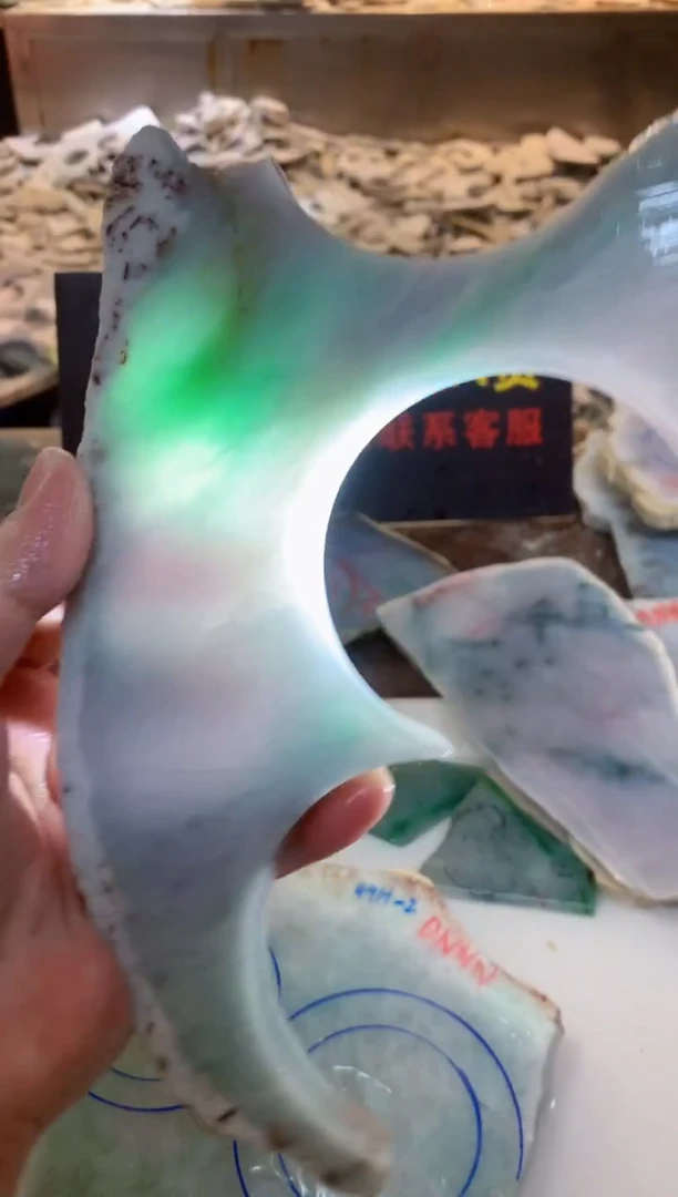 翡翠裸石0韩0翡翠珠宝541