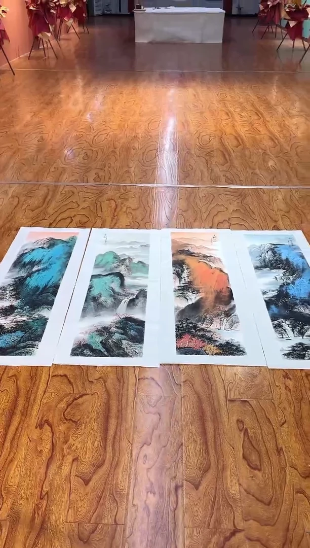 国画周建真老是绘画作品31-27