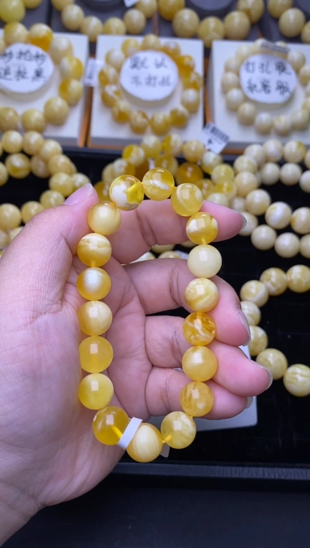 裸石琥珀未镶嵌大小姐珠宝严选88