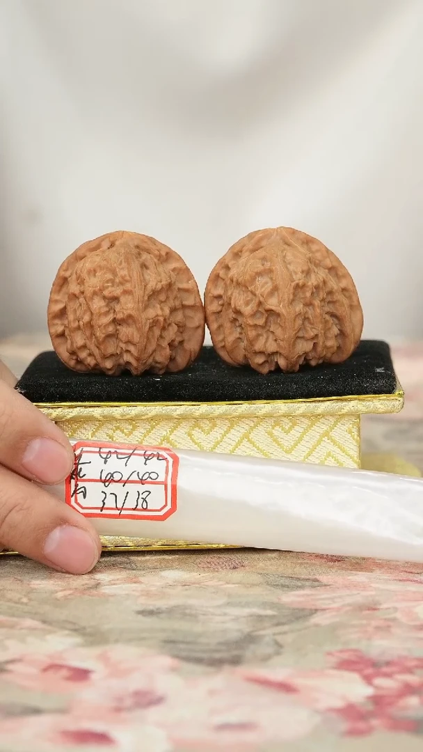 把件文玩核桃白狮子微修