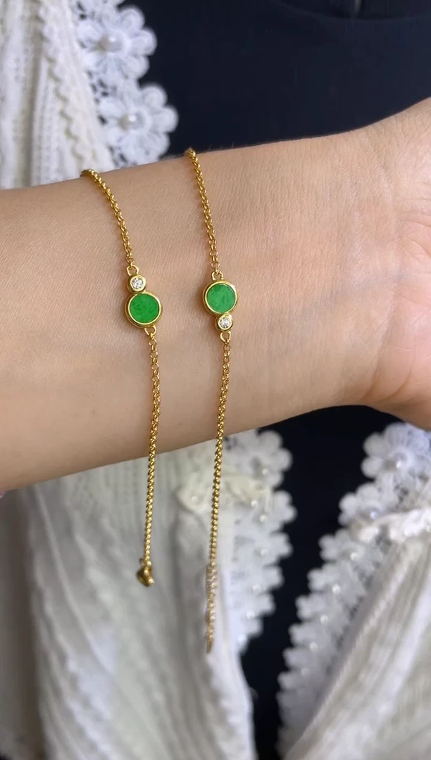 翡翠未镶嵌颈饰手链 多样性发货 发其一