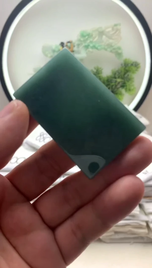 颈饰未镶嵌翡翠无事牌