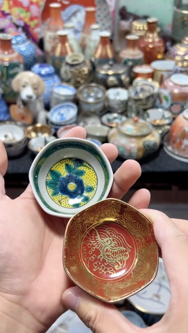 瓷片夏目海外回流瓷器中古品。