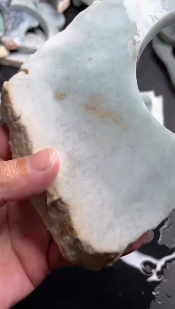 翡翠未镶嵌颈饰天然缅甸翡翠46