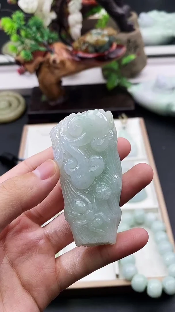 颈饰未镶嵌翡翠天然缅甸A货翡翠