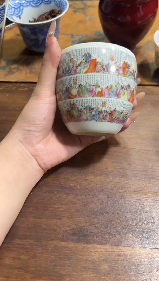 瓷片谦*尘景德镇瓷器茶器茶杯