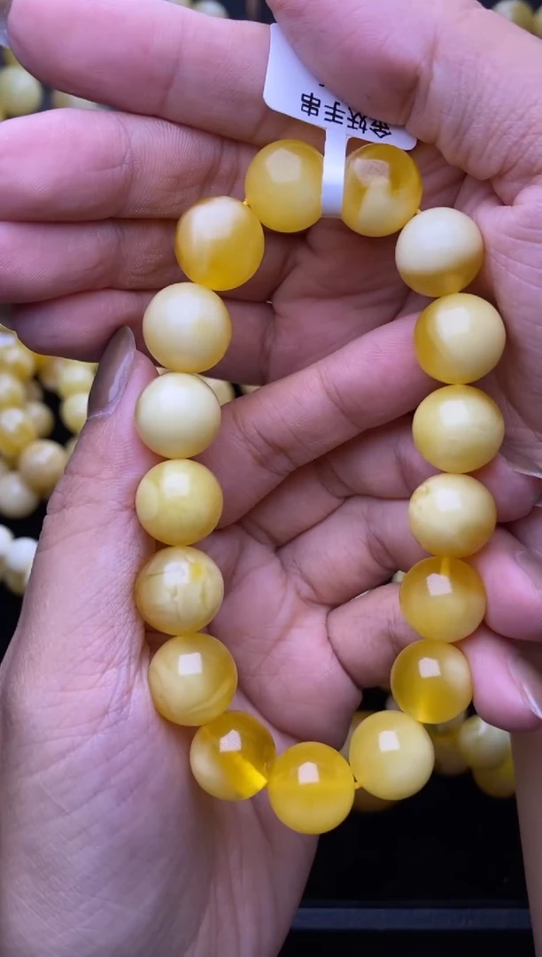 裸石琥珀未镶嵌大小姐珠宝32