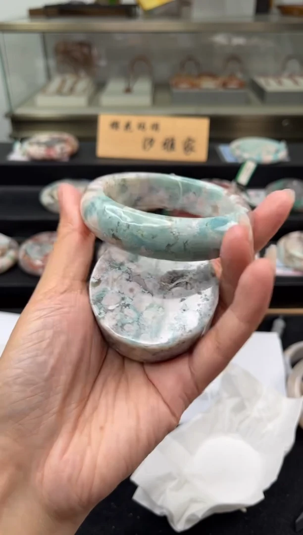 未镶嵌手镯石英质玉59圈口（赠品镯心）4S987254