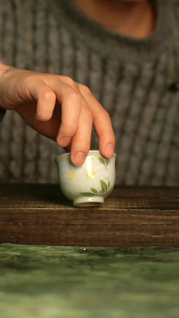 瓷器青诗集手工手绘瓷器