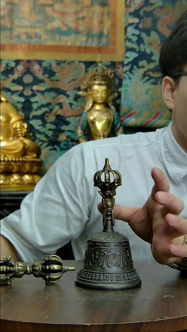 铜像造像收藏金刚铃