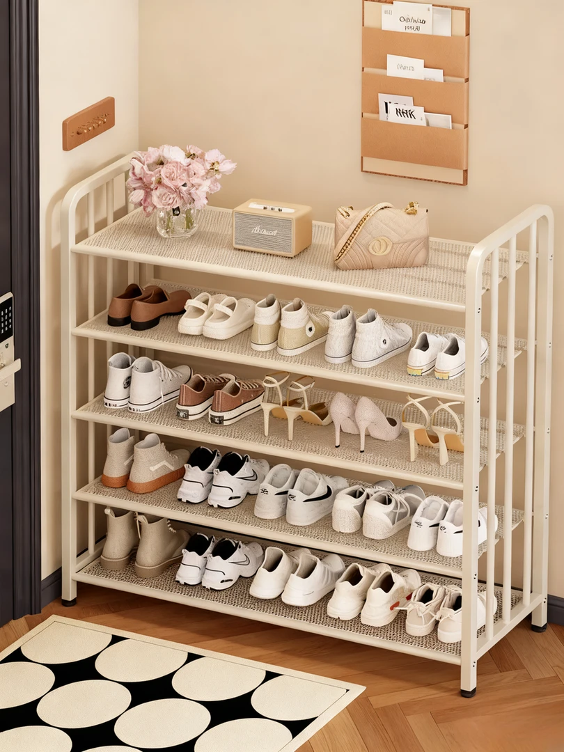 鞋架家用门口多层省空间收纳防尘鞋柜宿舍简易经济型入户收纳神器