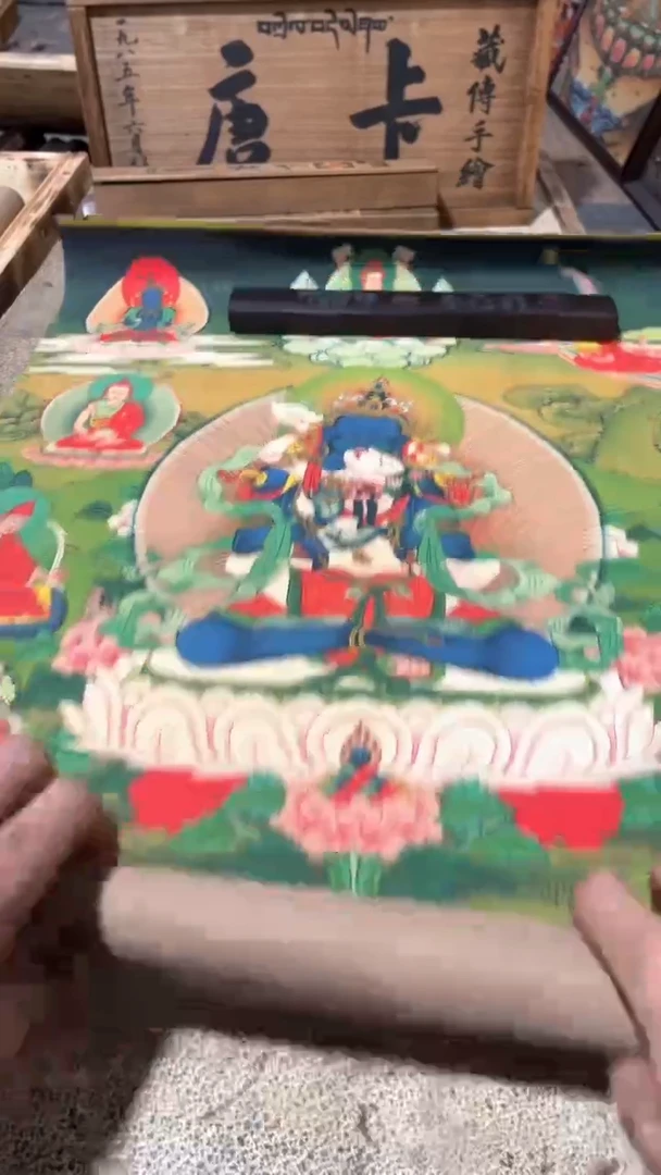 卷轴画卷轴画玖忆唐卡TK13