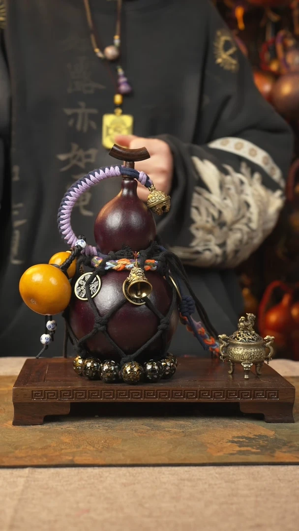 【闪购商品】432大漆葫芦一物一拍记葫堂出品