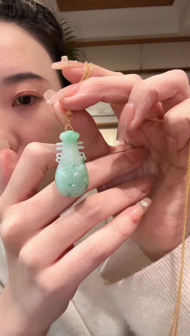 【闪购商品】翡翠颈饰未镶嵌国风