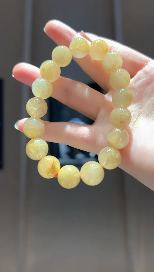 水晶手链未镶嵌6】12+天然不均匀
