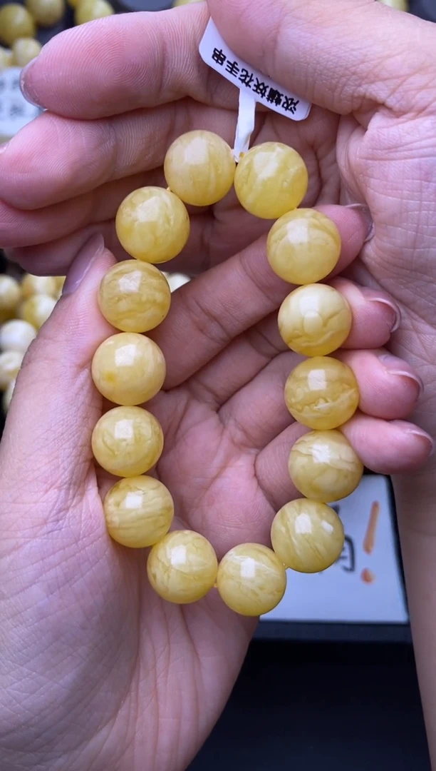 裸石琥珀未镶嵌大小姐珠宝28