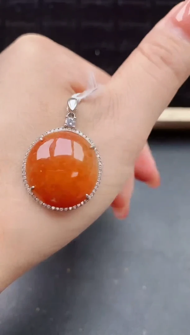 【闪购商品】翡翠颈饰银S925镶嵌565665