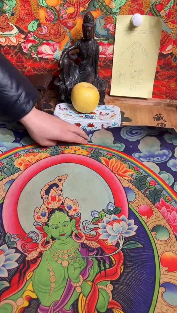 卷轴画卷轴画奥奥的唐卡