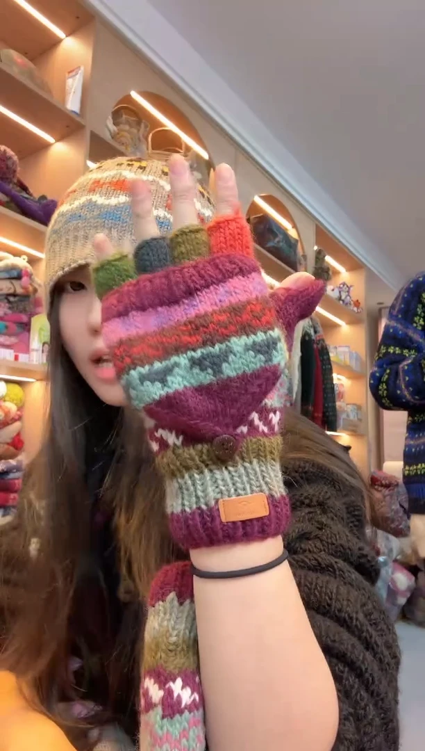 羊毛呵*呵419手套