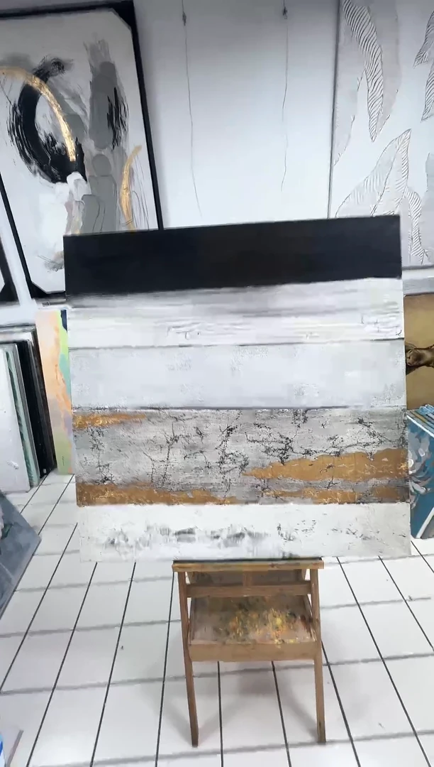 168现代艺术装饰画油画100cm*100cm