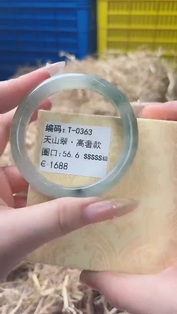 未镶嵌手镯石英质玉T-0363