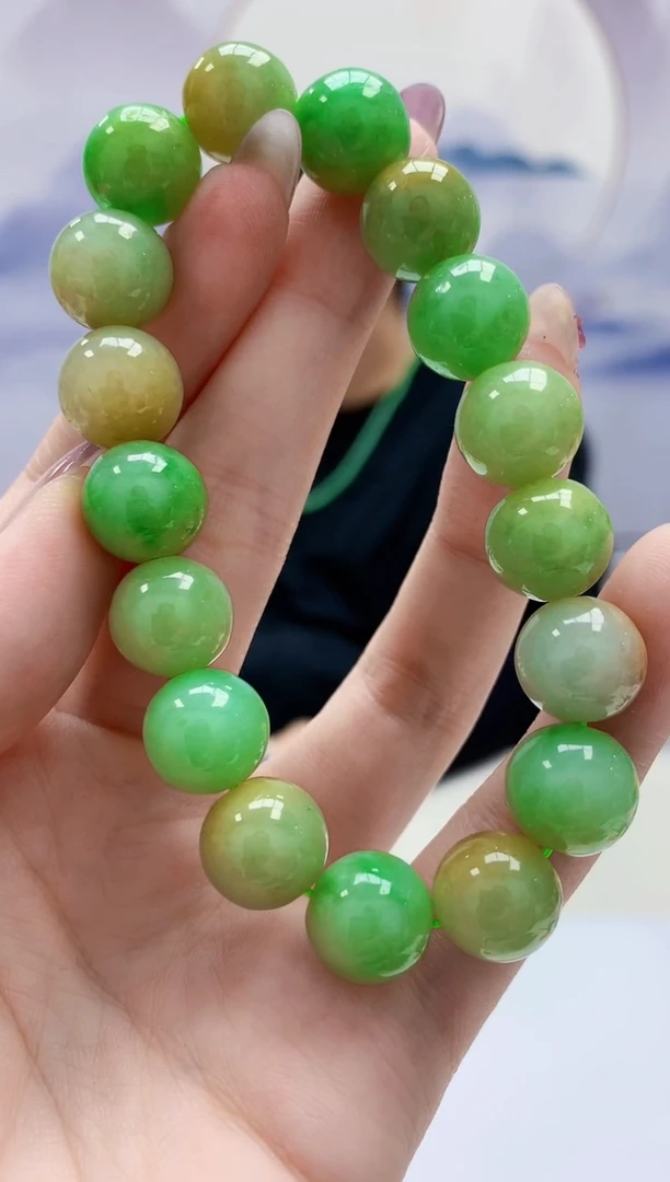 定制翡翠未镶嵌4898jw-毛货手串144