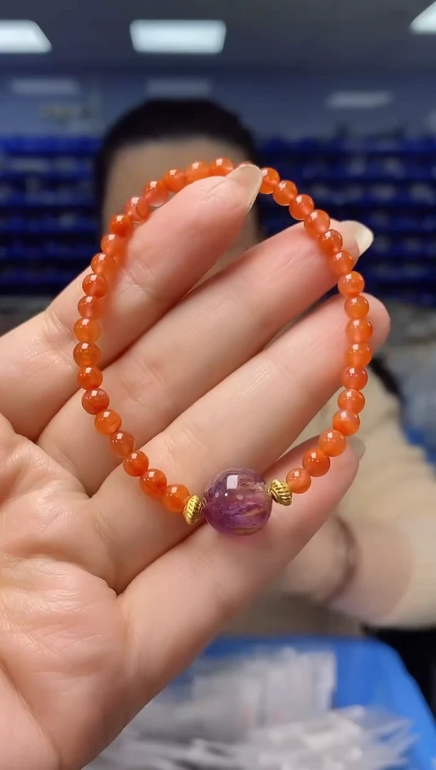 【闪购商品】南红玛瑙手链未镶嵌DSL7649
