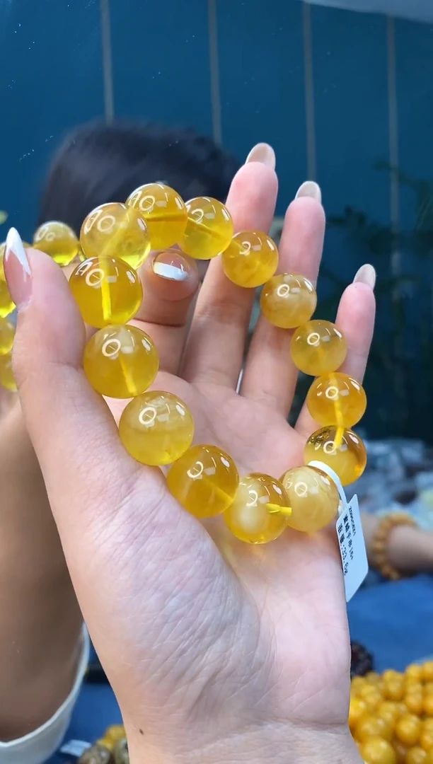 裸石琥珀未镶嵌12/8多样性发其一73