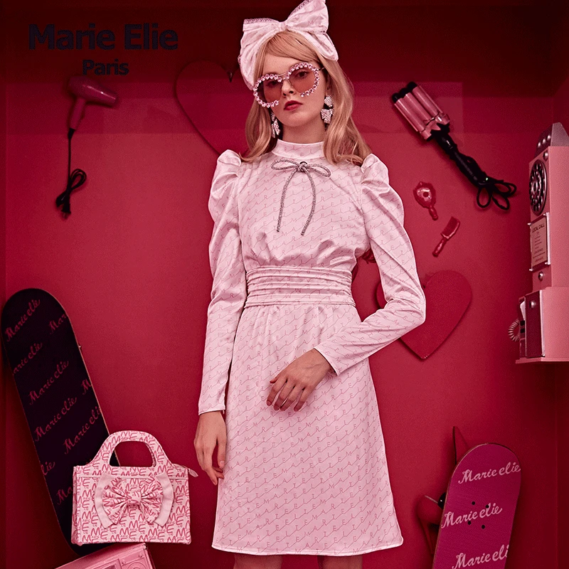 【宠粉专属】Marie Elie姬馨玉沁昕连衣裙EAA31M02302