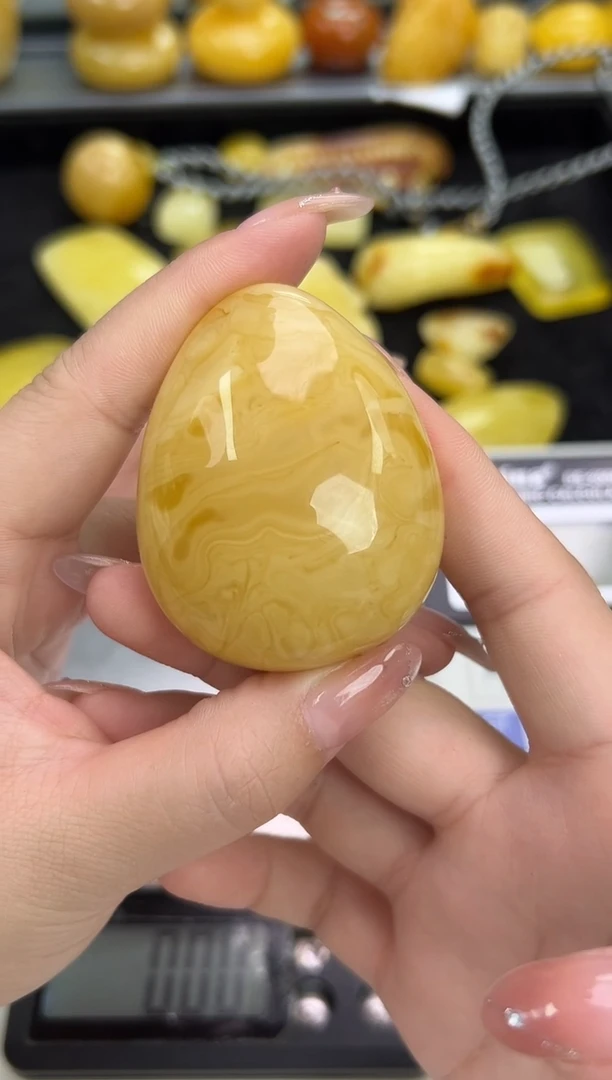 裸石琥珀未镶嵌琥珀蜜蜡吊坠
