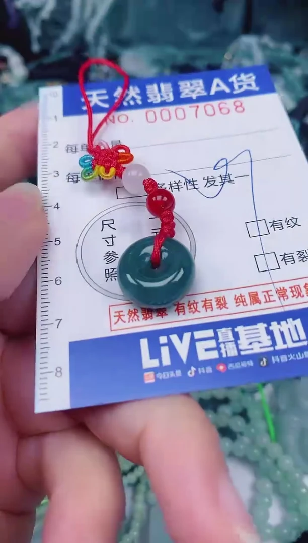 颈饰未镶嵌翡翠00007068