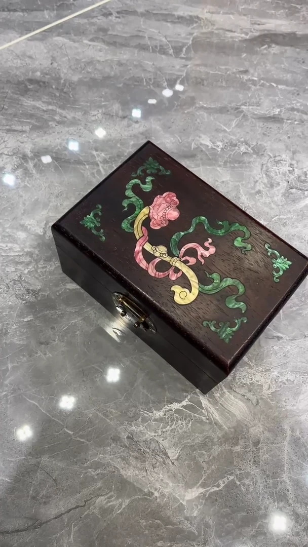 木事事如意首饰盒