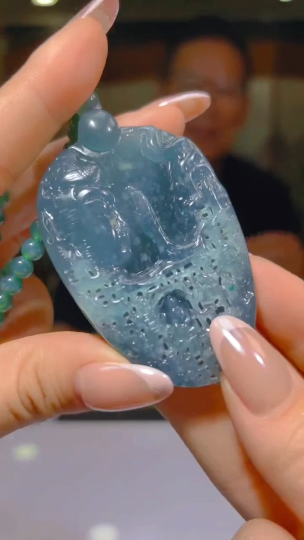 未镶嵌定制翡翠05/1129/Y/多样性发其一件/悟道