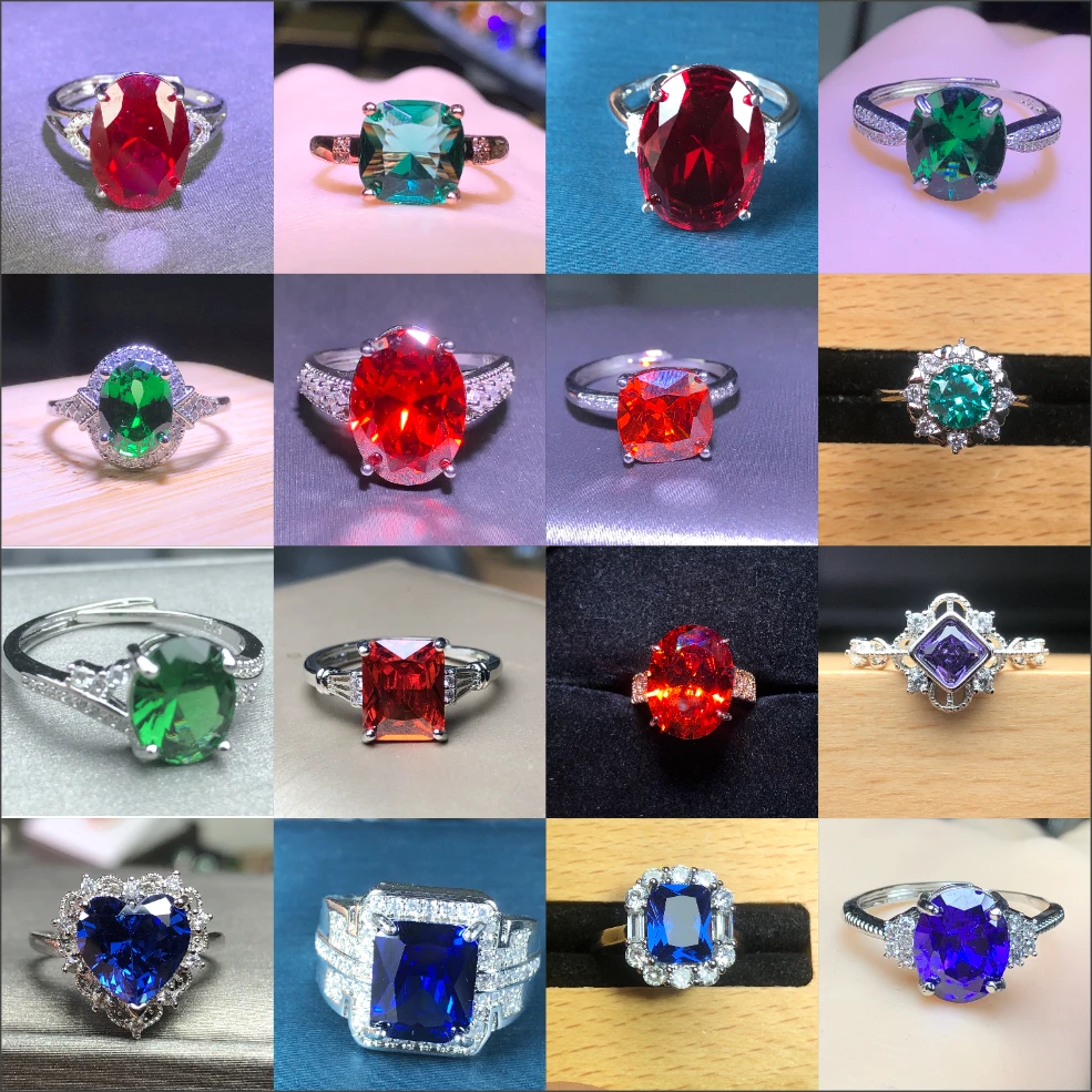 999号特惠直播间下单链接水晶多款漂亮时尚高级戒指