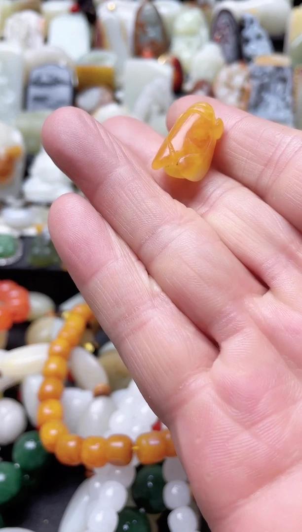 未镶嵌和田玉挂件熙****中挂件