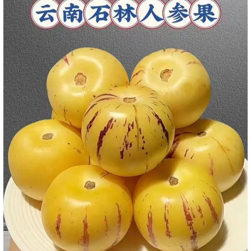 【云南石林】人参果黄肉圆果清甜多汁水果