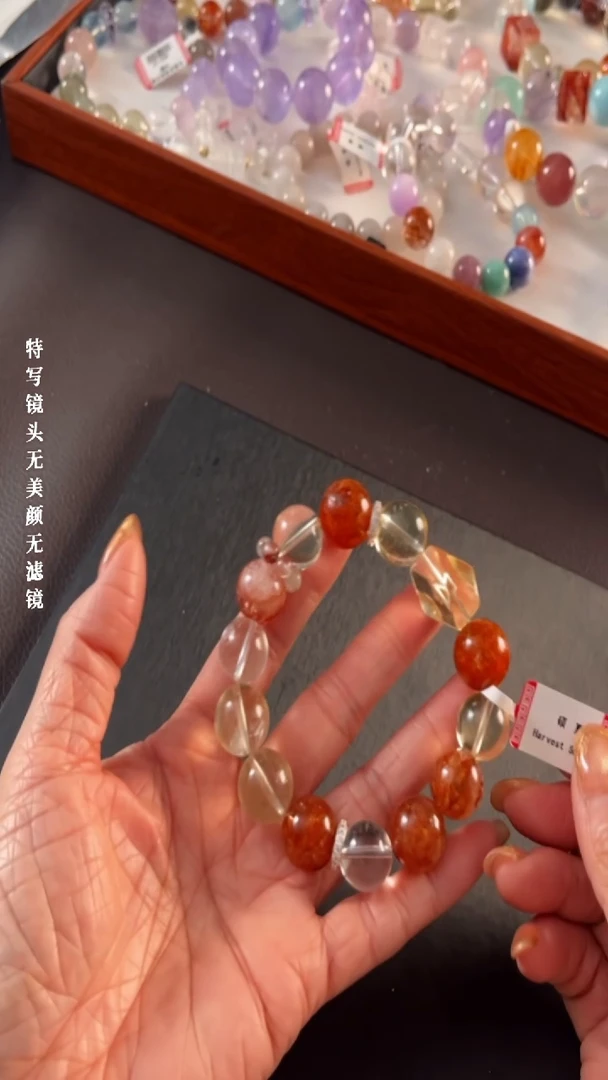 未镶嵌手链水晶6-28胶花设计款手链