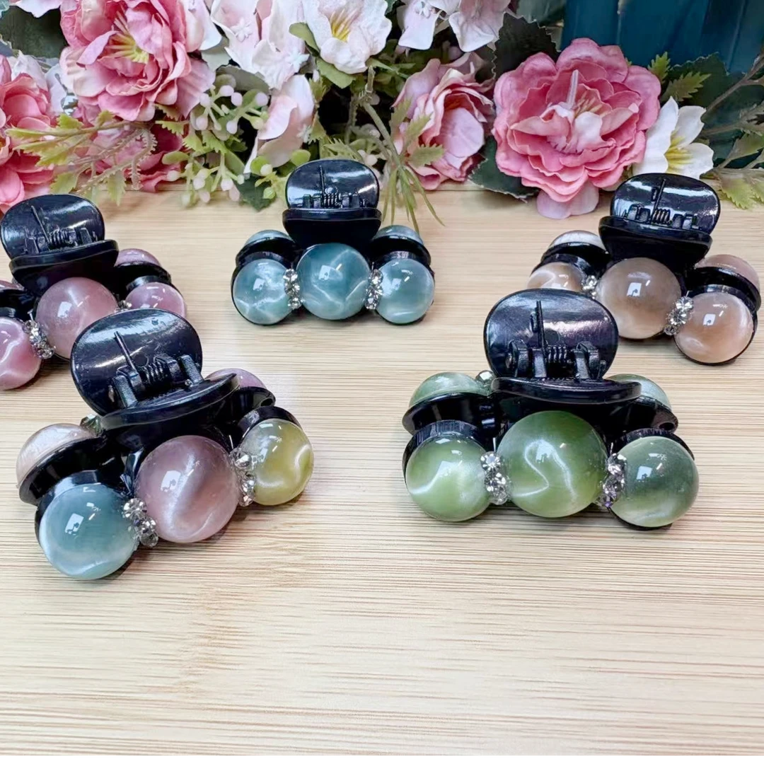 诗泊雅 新款闪闪抓夹简约大气抓夹